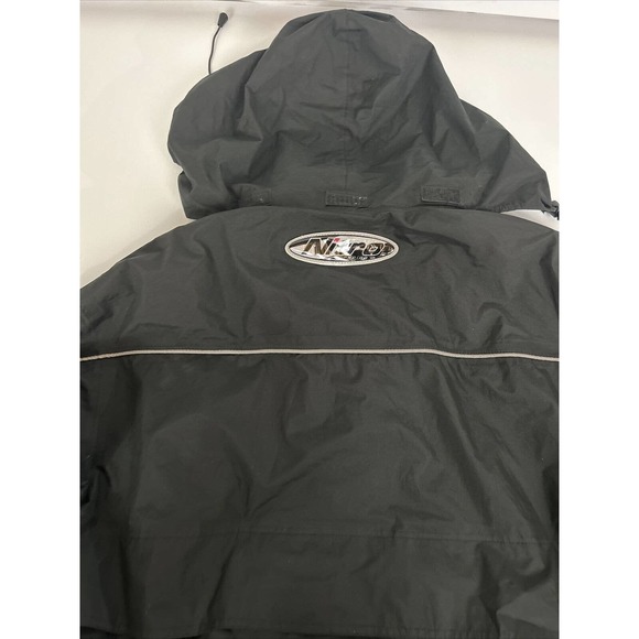 Mens Size Small - Nitro Racing Rain Resistant Hooded Riding Jacket motorcycle - Picture 13 of 14